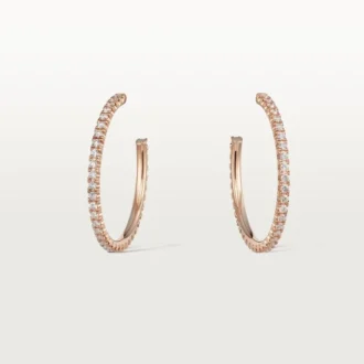 Orecchini Etincelle De Cartier – Oro rosa, diamanti – Cartier