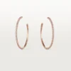 Orecchini Etincelle De Cartier – Oro rosa, diamanti – Cartier