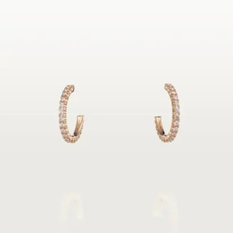 Orecchini Etincelle De Cartier – Oro rosa, diamanti – Cartier