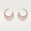 Orecchini Etincelle De Cartier – Oro rosa, diamanti – Cartier