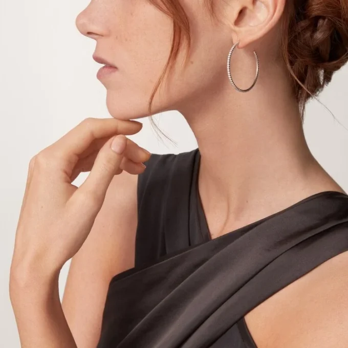 Orecchini Etincelle De Cartier – Oro rosa, diamanti – Cartier