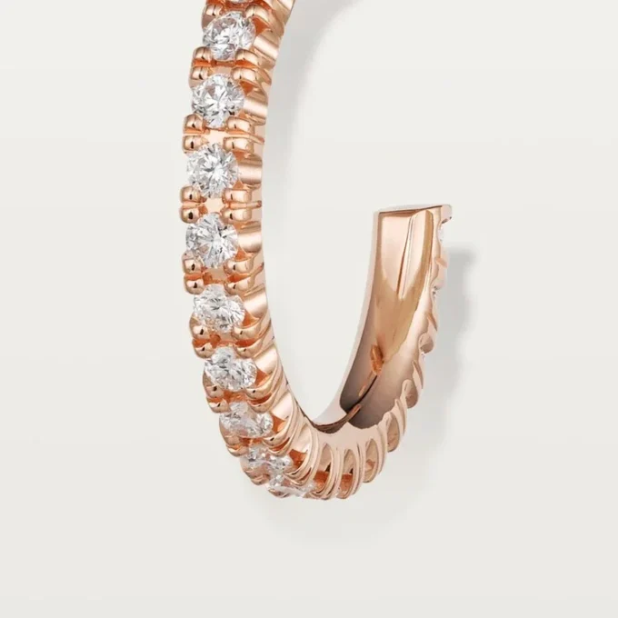 Orecchini Etincelle De Cartier – Oro rosa, diamanti – Cartier