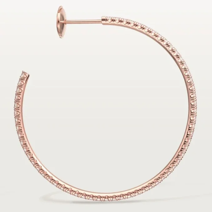 Orecchini Etincelle De Cartier – Oro rosa, diamanti – Cartier