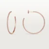 Orecchini Etincelle De Cartier – Oro rosa, diamanti – Cartier