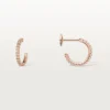 Orecchini Etincelle De Cartier – Oro rosa, diamanti – Cartier
