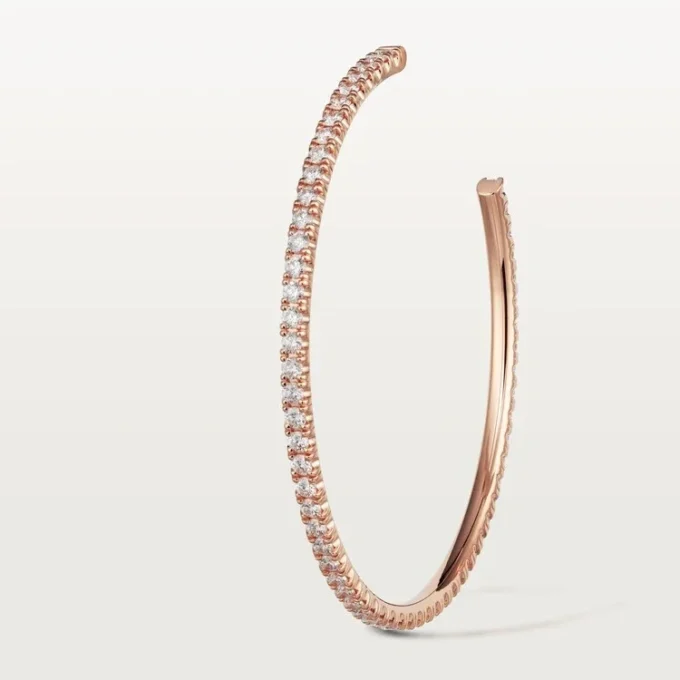 Orecchini Etincelle De Cartier – Oro rosa, diamanti – Cartier
