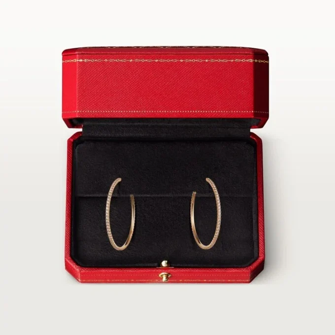 Orecchini Etincelle De Cartier – Oro rosa, diamanti – Cartier