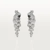 Orecchini Faune Et Flore De Cartier, pavé