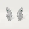 Orecchini Faune Et Flore De Cartier, pavé