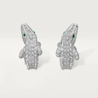 Orecchini Faune Et Flore De Cartier, pavé