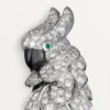 Orecchini Faune Et Flore De Cartier, pavé