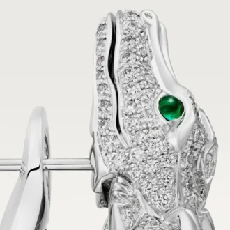 Orecchini Faune Et Flore De Cartier, pavé