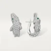 Orecchini Faune Et Flore De Cartier, pavé