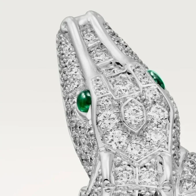 Orecchini Faune Et Flore De Cartier, pavé