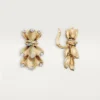 Orecchini Grain De Cafe, diamanti