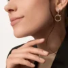 Orecchini Juste Un Clou, doppi, diamanti