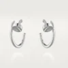Orecchini Juste Un Clou – Oro bianco – Cartier