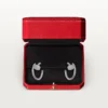 Orecchini Juste Un Clou – Oro bianco, diamanti – Cartier