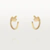 Orecchini Juste Un Clou – Oro giallo, diamanti – Cartier