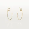 Orecchini Juste Un Clou – Oro giallo, diamanti – Cartier