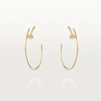 Orecchini Juste Un Clou – Oro giallo, diamanti – Cartier