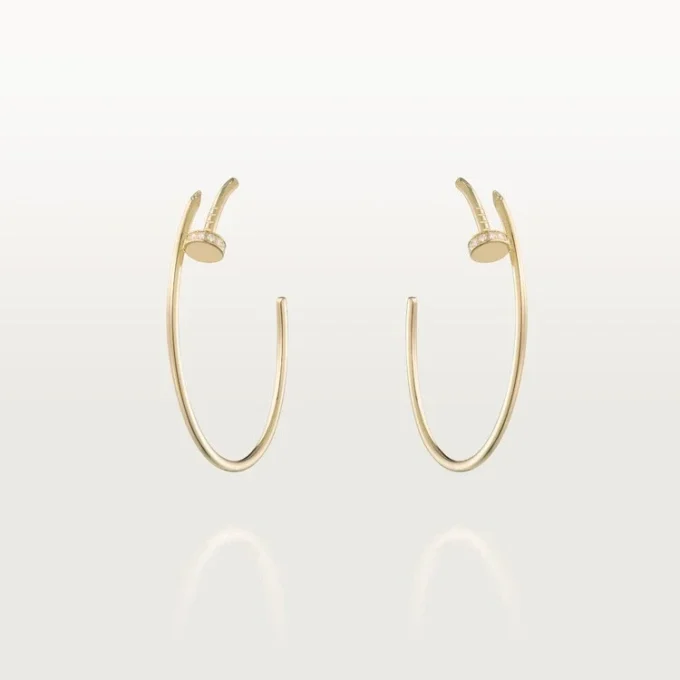 Orecchini Juste Un Clou – Oro giallo, diamanti – Cartier