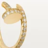 Orecchini Juste Un Clou – Oro giallo, diamanti – Cartier