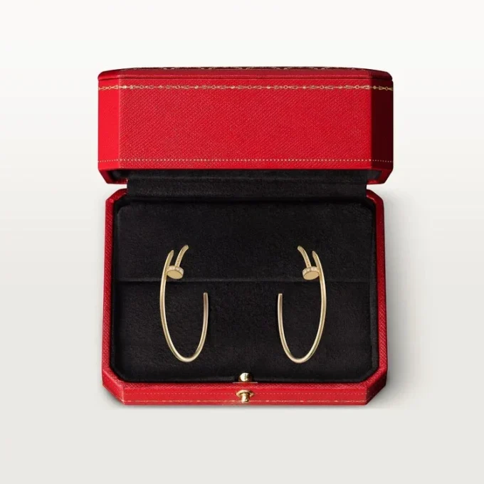 Orecchini Juste Un Clou – Oro giallo, diamanti – Cartier