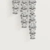 Orecchini Lignes Essentielles, diamanti taglio brillante