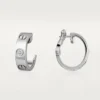 Orecchini Love, 2 diamanti – Oro bianco, Diamanti – Cartier
