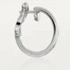Orecchini Love, 2 diamanti – Oro bianco, Diamanti – Cartier