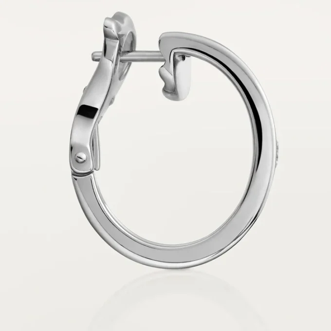 Orecchini Love, 2 diamanti – Oro bianco, Diamanti – Cartier