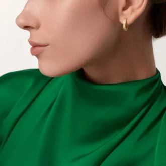 Orecchini Love, Multiwear, semi-pavé