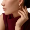 Orecchini Love, Multiwear, semi-pavé
