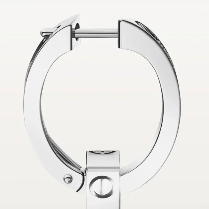 Orecchini Love, Multiwear, semi-pavé