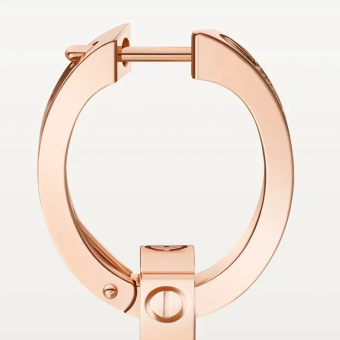 Orecchini Love, Multiwear, semi-pavé