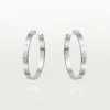 Orecchini Love – Oro bianco – Cartier