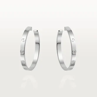 Orecchini Love – Oro bianco – Cartier