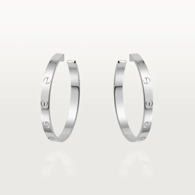 Orecchini Love – Oro bianco – Cartier