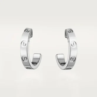 Orecchini Love – Oro bianco – Cartier