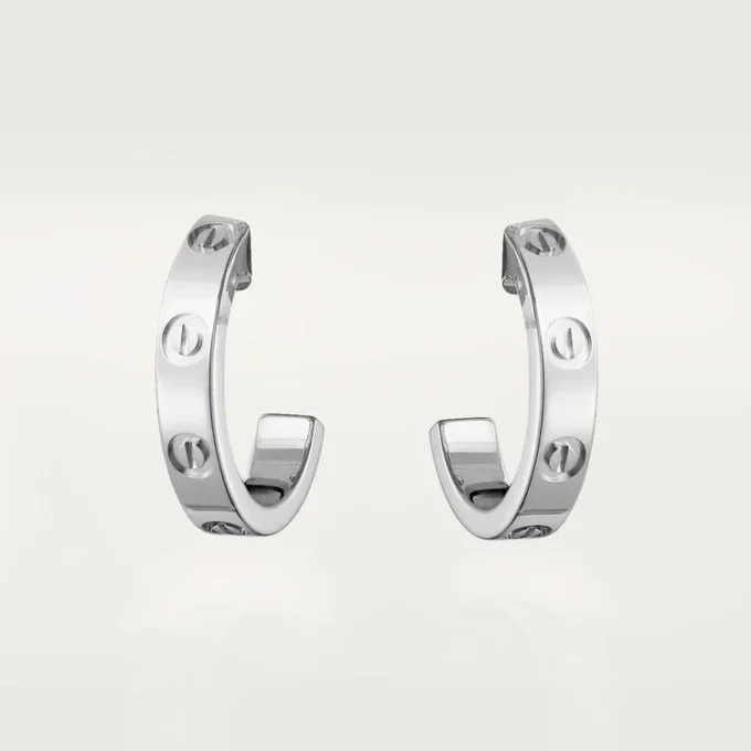 Orecchini Love – Oro bianco – Cartier