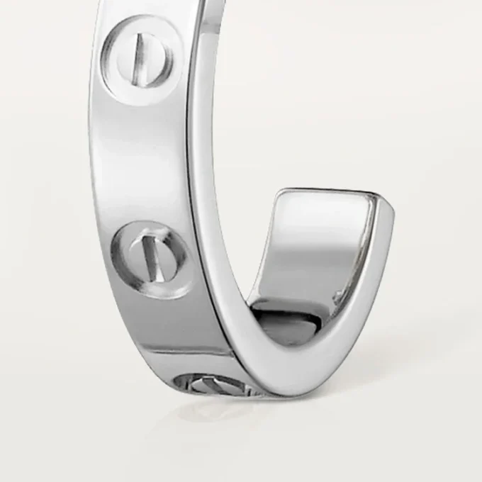 Orecchini Love – Oro bianco – Cartier