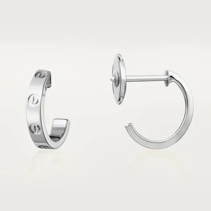 Orecchini Love – Oro bianco – Cartier