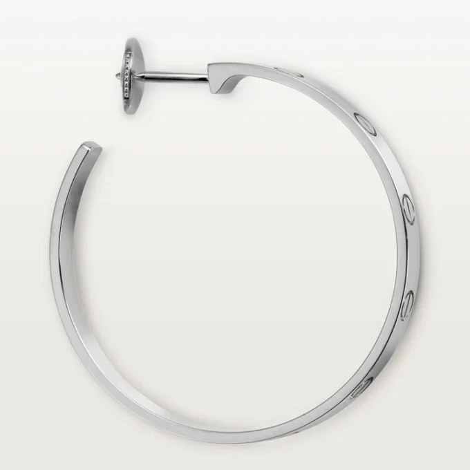 Orecchini Love – Oro bianco – Cartier