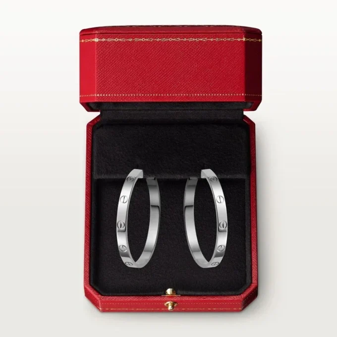 Orecchini Love – Oro bianco – Cartier