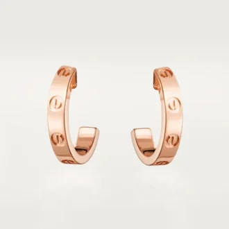 Orecchini Love – Oro rosa – Cartier