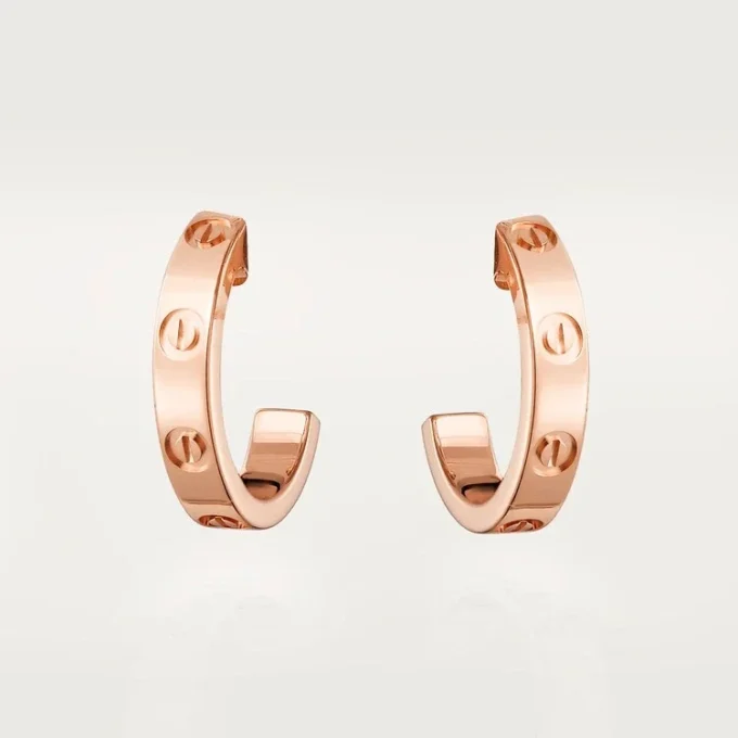 Orecchini Love – Oro rosa – Cartier