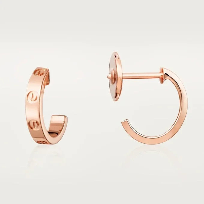Orecchini Love – Oro rosa – Cartier