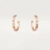Orecchini Love – Oro rosa, diamanti – Cartier