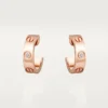 Orecchini Love – Oro rosa, diamanti – Cartier